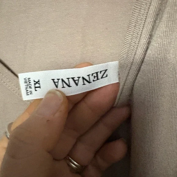 Zenana Outfitters Tan Cami Top - Picture 3 of 3